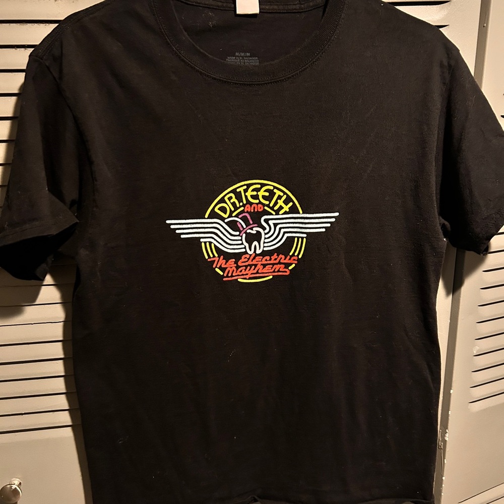 The Muppets, Dr teeth and the electric mayhem rock ‘n’ roll T-shirt, men’s M